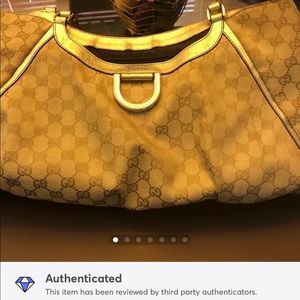 Gucci Monogram Large D-Ring Bag
